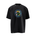 16 Türk Hanedanlığı ve 24 Türk Boyu Tasarımlı Unisex Oversize Pamuklu T-shirt