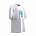 Turan Tasarımlı Unisex Oversize Pamuklu T-shirt - Görsel 4