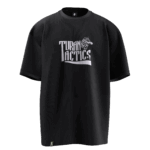 Turan Tactics v3 Tasarımlı Unisex Oversize Pamuklu T-shirt