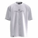 İttihat Tasarımlı Unisex Oversize Pamuklu T-shirt - Görsel 4