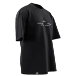İttihat Tasarımlı Unisex Oversize Pamuklu T-shirt - Görsel 2