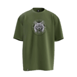 Türk Töre Tengri Gökbörü Tasarımlı Unisex Oversize Pamuklu T-shirt - Görsel 4