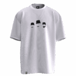 Talat Enver Cemal Tasarımlı Unisex Oversize Pamuklu T-shirt - Görsel 4