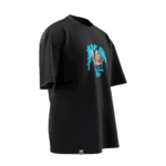 Çağrı ve Tuğrul Bey v2 Tasarımlı Unisex Oversize Pamuklu T-shirt - Görsel 3