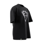 Talat Enver Celal Tasarımlı Unisex Oversize Pamuklu T-shirt - Görsel 2