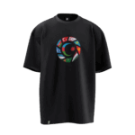 Turan Azerbaycan Tasarımlı Unisex Oversize Pamuklu T-shirt