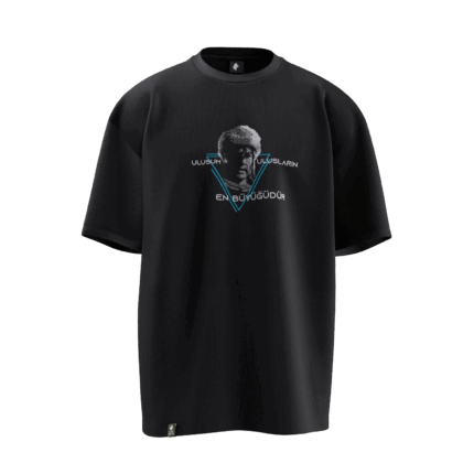 Tarkan Tasarımlı Unisex Oversize Pamuklu T-shirt