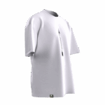 Ok Tasarımlı Unisex Oversize Pamuklu T-shirt - Görsel 3