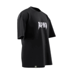 Alpha Tasarımlı Unisex Oversize Pamuklu T-shirt - Görsel 2