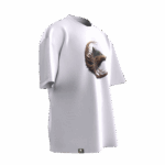 Bozkurt v3 Tasarımlı Unisex Oversize Pamuklu T-shirt - Görsel 3