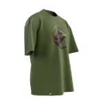 Bozkurt v3 Tasarımlı Unisex Oversize Pamuklu T-shirt - Görsel 5