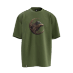 Bozkurt v3 Tasarımlı Unisex Oversize Pamuklu T-shirt - Görsel 6