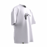 Gez Göz Arpacık Tasarımlı Unisex Oversize Pamuklu T-shirt - Görsel 3