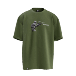 Gez Göz Arpacık Tasarımlı Unisex Oversize Pamuklu T-shirt - Görsel 6