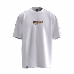 Atatürk v2 Tasarımlı Unisex Oversize Pamuklu T-shirt - Görsel 3