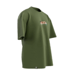 Atatürk v2 Tasarımlı Unisex Oversize Pamuklu T-shirt - Görsel 4