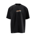 Atatürk v2 Tasarımlı Unisex Oversize Pamuklu T-shirt