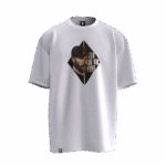 Atatürk Tasarımlı Unisex Oversize Pamuklu T-shirt