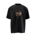 Atatürk Tasarımlı Unisex Oversize Pamuklu T-shirt - Görsel 2