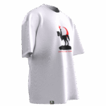 Atatürk v3 Tasarımlı Unisex Oversize Pamuklu T-shirt - Görsel 6