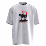 Atatürk v3 Tasarımlı Unisex Oversize Pamuklu T-shirt
