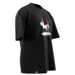 Atatürk v3 Tasarımlı Unisex Oversize Pamuklu T-shirt - Görsel 2