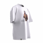 Baybars Tasarımlı Unisex Oversize Pamuklu T-shirt - Görsel 5