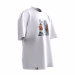 Bilge Kağan Kültegin Tasarımlı Unisex Oversize Pamuklu T-shirt - Görsel 4