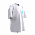 Bozkurt Simgesi Tasarımlı Unisex Oversize Pamuklu T-shirt - Görsel 3