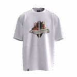 Bumin - İstemi Kağan Tasarımlı Unisex Oversize Pamuklu T-shirt - Görsel 3