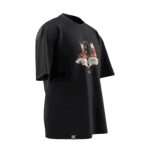 Bumin - İstemi Kağan Tasarımlı Unisex Oversize Pamuklu T-shirt - Görsel 6
