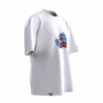 Doğu Türkistan Tasarımlı Unisex Oversize Pamuklu T-shirt - Görsel 3