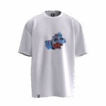 Doğu Türkistan Tasarımlı Unisex Oversize Pamuklu T-shirt - Görsel 4