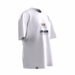 Burkut Gökbörü Tasarımlı Unisex Oversize Pamuklu T-shirt - Görsel 3