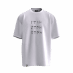 Bagatır Tasarımlı Unisex Oversize Pamuklu T-shirt - Görsel 6