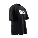 Türk v2 Tasarımlı Unisex Oversize Pamuklu T-shirt - Görsel 3