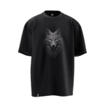 Bozkurt v2 Tasarımlı Unisex Oversize Pamuklu T-shirt