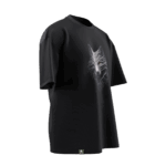 Bozkurt v2 Tasarımlı Unisex Oversize Pamuklu T-shirt - Görsel 2