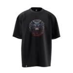 Bozkurt Tasarımlı Unisex Oversize Pamuklu T-shirt