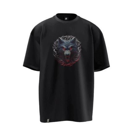 Bozkurt Tasarımlı Unisex Oversize Pamuklu T-shirt
