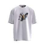 Kurt & Kartal Tasarımlı Unisex Oversize Pamuklu T-shirt - Görsel 4