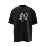 Kurt & Kartal Tasarımlı Unisex Oversize Pamuklu T-shirt