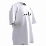 Kurttan Geldik Tasarımlı Unisex Oversize Pamuklu T-shirt - Görsel 6