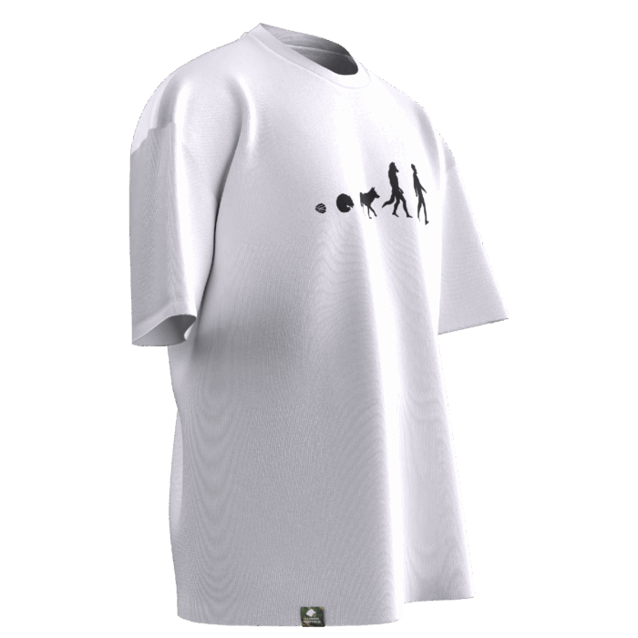 kurttangeldik (1) Kurttan Geldik Tasarımlı Unisex Oversize Pamuklu T-shirt - Görsel 6