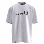 Kurttan Geldik Tasarımlı Unisex Oversize Pamuklu T-shirt