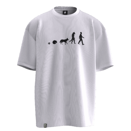 Kurttan Geldik Tasarımlı Unisex Oversize Pamuklu T-shirt