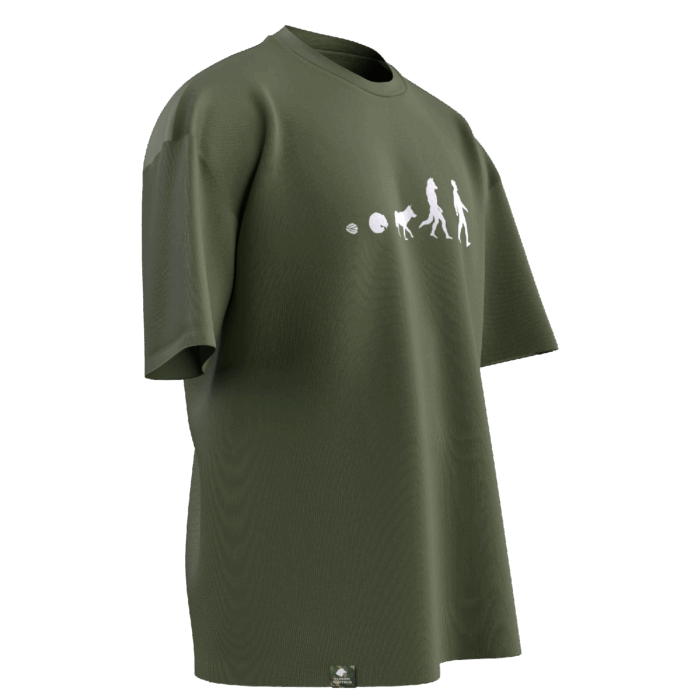 kurttangeldik (3) Kurttan Geldik Tasarımlı Unisex Oversize Pamuklu T-shirt - Görsel 3