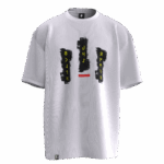 Türk Mitolojisi (Tulpar-Abra-Burkut) Tasarımlı Unisex Oversize Pamuklu T-shirt - Görsel 5