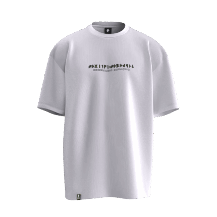Korkmadık Savaştık Tasarımlı Unisex Oversize Pamuklu T-shirt