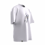 Pençe Tasarımlı Unisex Oversize Pamuklu T-shirt - Görsel 3